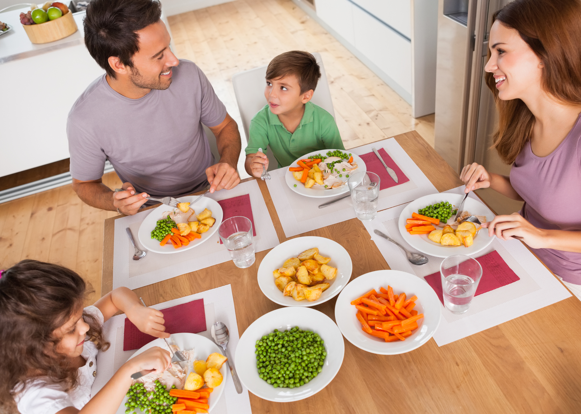 Как перевести семью на правильное питание